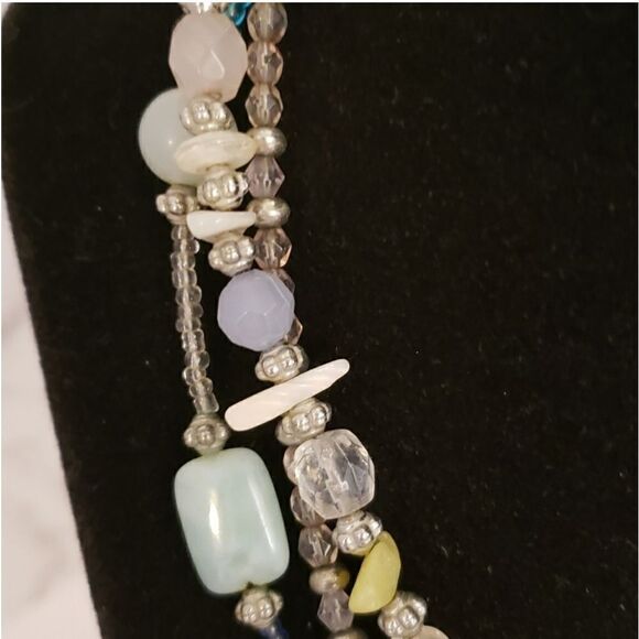 LIA SOPHIA Multi-Strand Layered Beaded Necklace - Picture 3 of 5